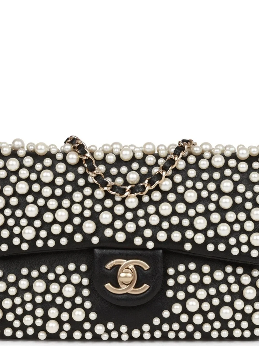 CHANEL Pearl Mini Flap Bag